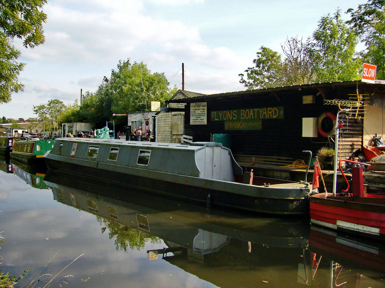 Lyons Boat Yard, Stratford-upon-Avon Canal
